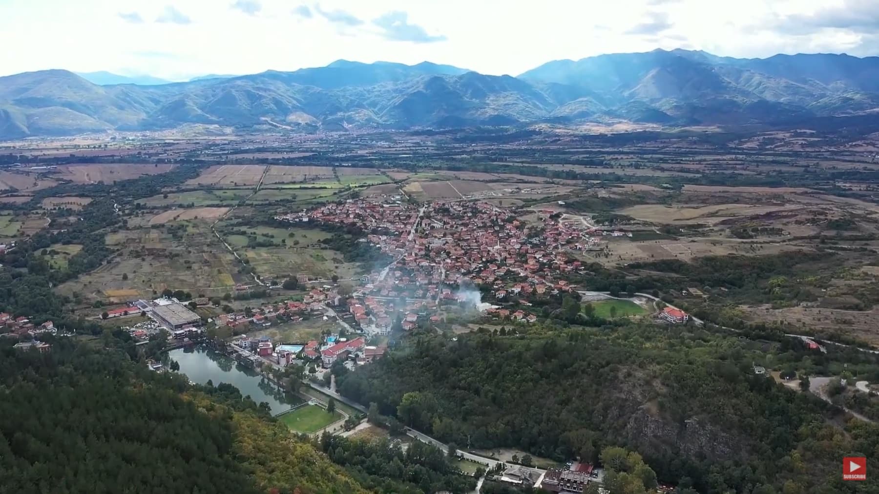 The valley at Ognyanovo, about 4 km from Baldevo